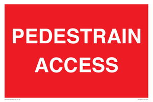 PEDESTRAIN ACCESS